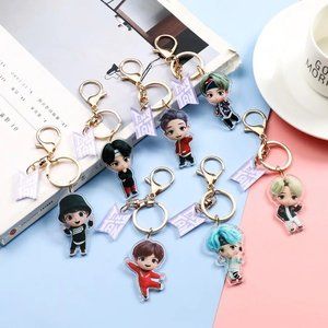BTS TinyTan Acrylic Keychain (Mic Drop Ver.)